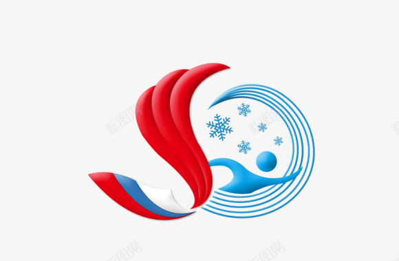 冬泳logo图标图标