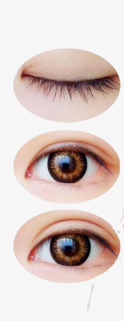 真人实物眼皮高清图片