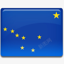 阿拉斯加国旗美国国家偶像png免抠素材_新图网 https://ixintu.com Alaska Flag 国旗 阿拉斯加