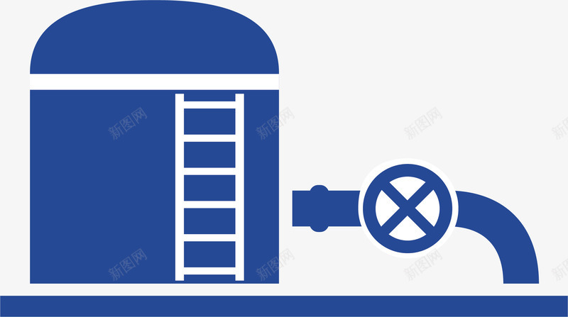 管道加油站的标志矢量图ai免抠素材_新图网 https://ixintu.com 健康加油站标志 加油标志 加油站标志 加油站标志设计 加油站的标志 油管 设计 矢量图