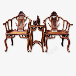 黄木檀木古代椅子素材