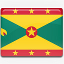 格林纳达国旗国国家标志素材
