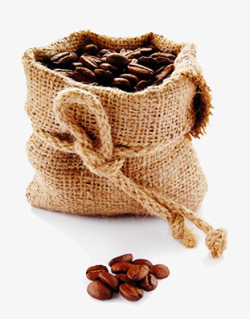 一袋咖啡豆咖啡豆高清图片