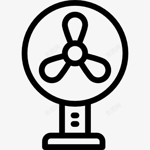 电风扇图标png_新图网 https://ixintu.com 夏天 夏天热 球迷 电风扇广告 风扇 风扇logo