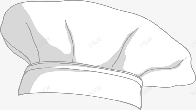 卡通厨师帽png免抠素材_新图网 https://ixintu.com PNG图 PNG图下载 创意卡通 卡通 卡通插图 厨师帽 帽子 插图