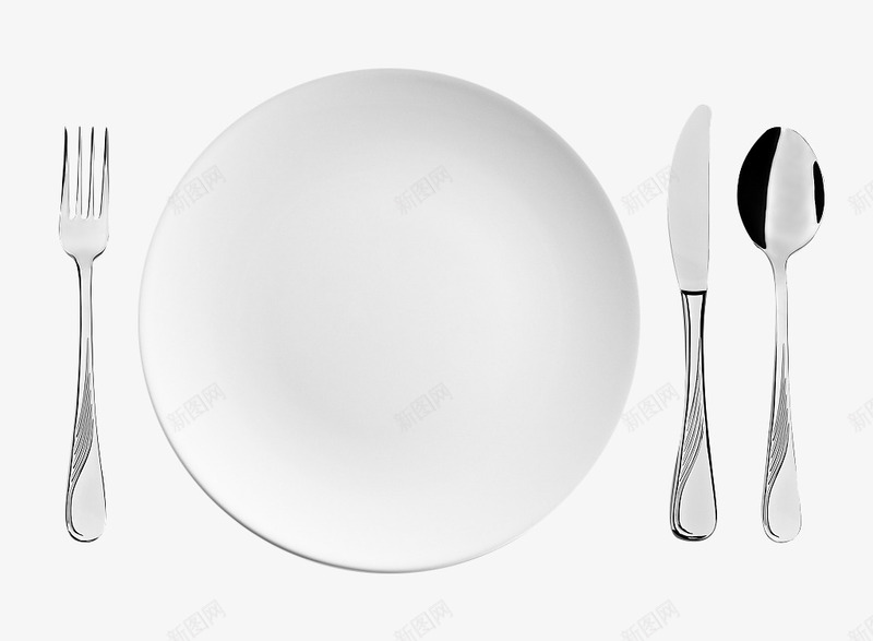 餐具png免抠素材_新图网 https://ixintu.com 刀叉 勺子 用餐 盘子 西餐具