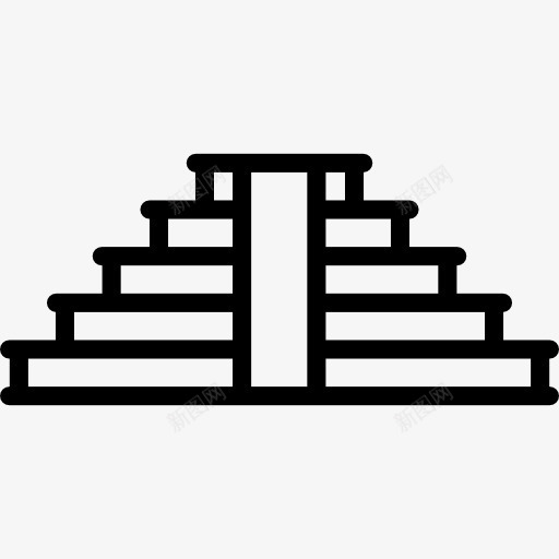 Teotihuacan图标png_新图网 https://ixintu.com 地标 墨西哥 建筑 特奥蒂瓦坎 纪念碑 美国