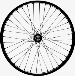 自行车锻炼自行车轮胎高清图片