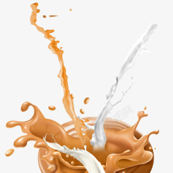 各种口味奶茶奶茶店宣传单原味牛奶高清图片