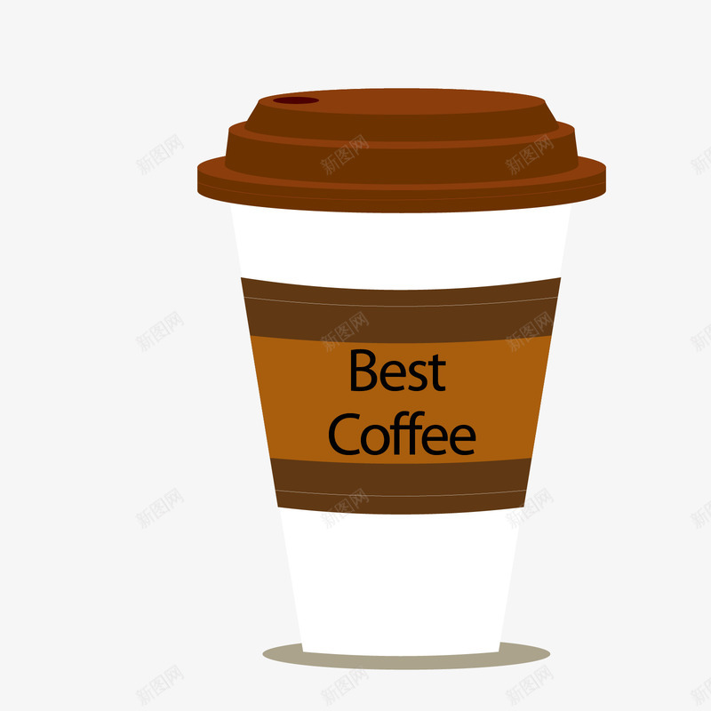 咖啡色卡通最好咖啡咖啡杯矢量图ai免抠素材_新图网 https://ixintu.com 卡通 卡通咖啡杯 咖啡杯 咖啡色 最好咖啡 白色 英文 矢量图