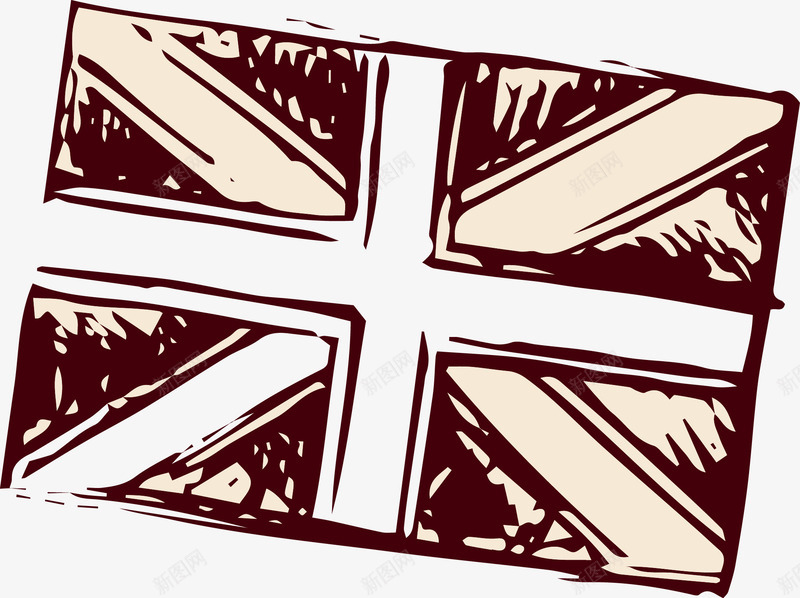 英国国旗矢量图ai免抠素材_新图网 https://ixintu.com 伦敦 国旗 手绘 涂鸦 英伦 英伦风 英国 矢量图