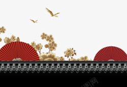 围墙文化中国风清宫古风传统文化高清图片