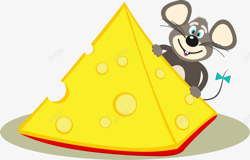 偷吃奶酪的老鼠png免抠素材_新图网 https://ixintu.com 偷吃 奶酪 老鼠 蛋糕 食物