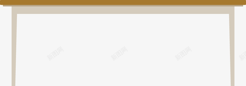 卡通长桌矢量图ai免抠素材_新图网 https://ixintu.com 创意卡通 卡通 卡通插图 插图 桌子 长桌 矢量图