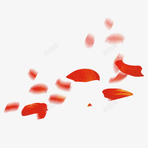 一些手绘的红色花瓣装饰png免抠素材_新图网 https://ixintu.com 宣传 扁平化 手绘 晚会 盛典 红色 花瓣 装饰 跨年