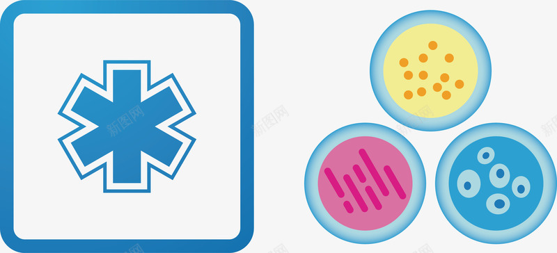 细胞元素png免抠素材_新图网 https://ixintu.com png 元素 医药标志 卡通 生物医药 细胞