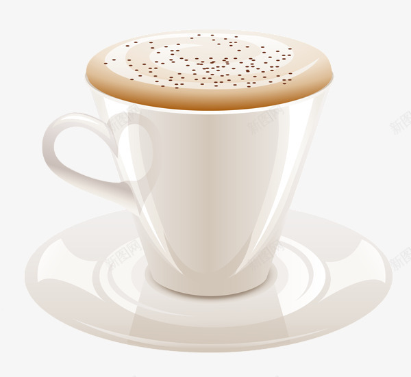 咖啡卡布奇诺茶杯杯子1png免抠素材_新图网 https://ixintu.com 卡布奇诺 咖啡 杯子 茶杯