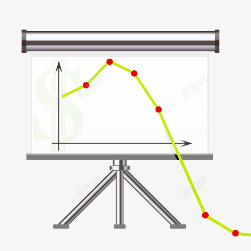 数据统计表png免抠素材_新图网 https://ixintu.com 下降表格 数据 素材 销售