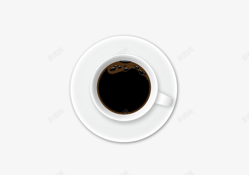 咖啡杯俯视图png免抠素材_新图网 https://ixintu.com 咖啡 咖啡杯 咖啡杯俯视图