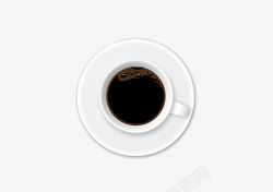 咖啡杯俯视图咖啡杯俯视图高清图片