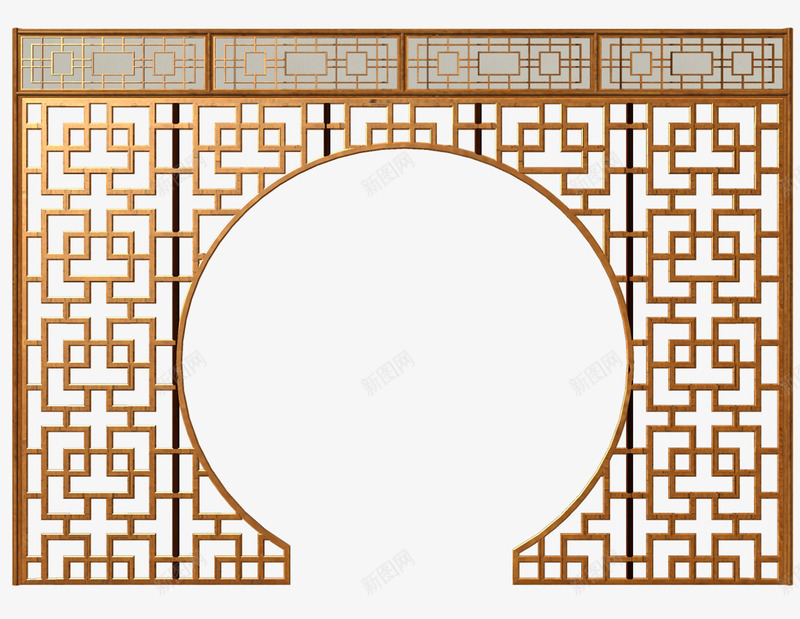 古典中国风屏风花格png免抠素材_新图网 https://ixintu.com 古典 国风 实物屏风 屏风