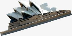 创意摄影著名建筑悉尼歌剧院素材