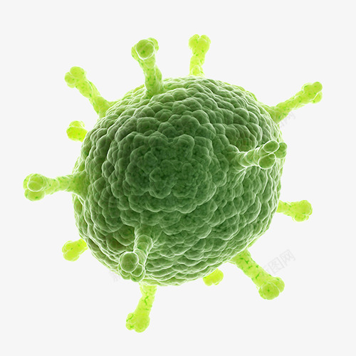 绿色异体癌细胞png免抠素材_新图网 https://ixintu.com 病毒 癌症 癌细胞 细菌图