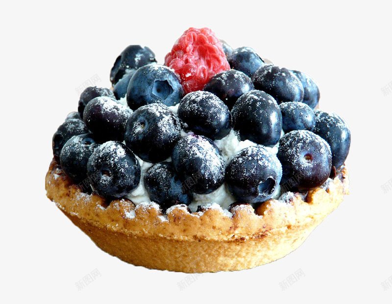 美味的蓝莓甜点实物图png免抠素材_新图网 https://ixintu.com 树莓美味可口水果 甜点 蓝莓蓝色甜挞蛋糕