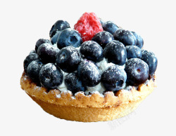 甘甜可口的水果美味的蓝莓甜点实物图高清图片