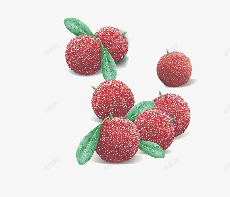 水果杨梅png免抠素材_新图网 https://ixintu.com 新鲜 杨梅 水果 食物