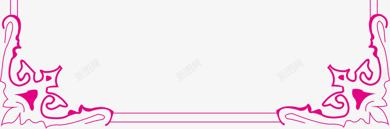 卡通边框矢量图eps免抠素材_新图网 https://ixintu.com 中国风边框 竖条边框 竖着边框 竖立边框 紫色 边框 矢量图