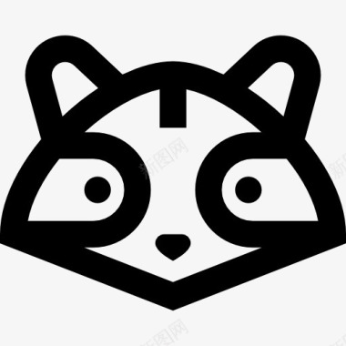 Raccoon图标图标