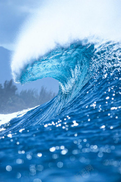 浪花海浪片素材