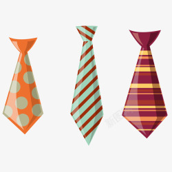 彩色的领带结图像素材