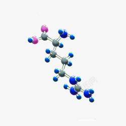 医疗实验背景蛋白质分子高清图片