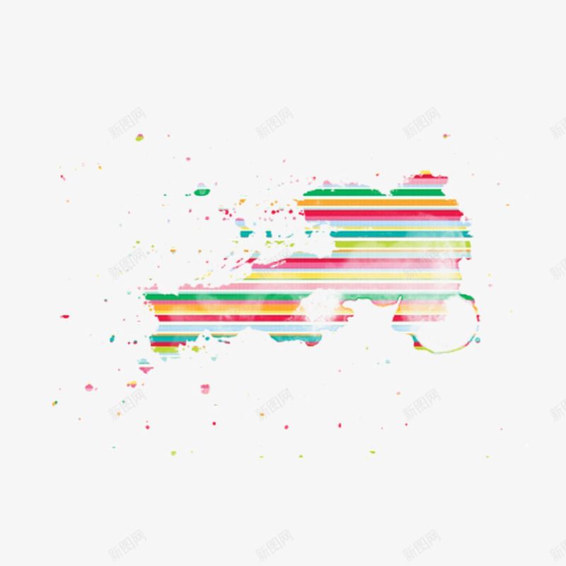 彩色条纹拼接的背景png免抠素材_新图网 https://ixintu.com 彩色 拼接 条纹 淡雅