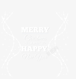 字体编辑圣诞快乐矢量图高清图片