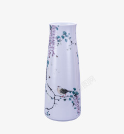 中式瓷器实物漂亮陶瓷花瓶高清图片