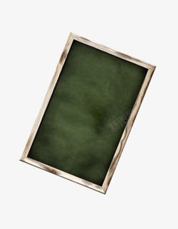 绿色的木板黑板素材