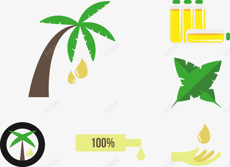 棕榈油插图png免抠素材_新图网 https://ixintu.com 棕榈 棕榈油
