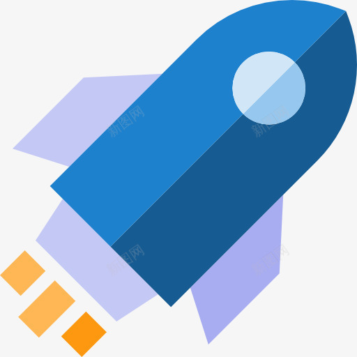 火箭图标png_新图网 https://ixintu.com 商业 太空船 火箭 火箭发射 航天器 运输