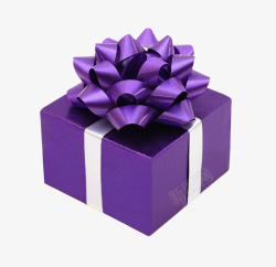 紫色礼品盒紫色礼品盒高清图片
