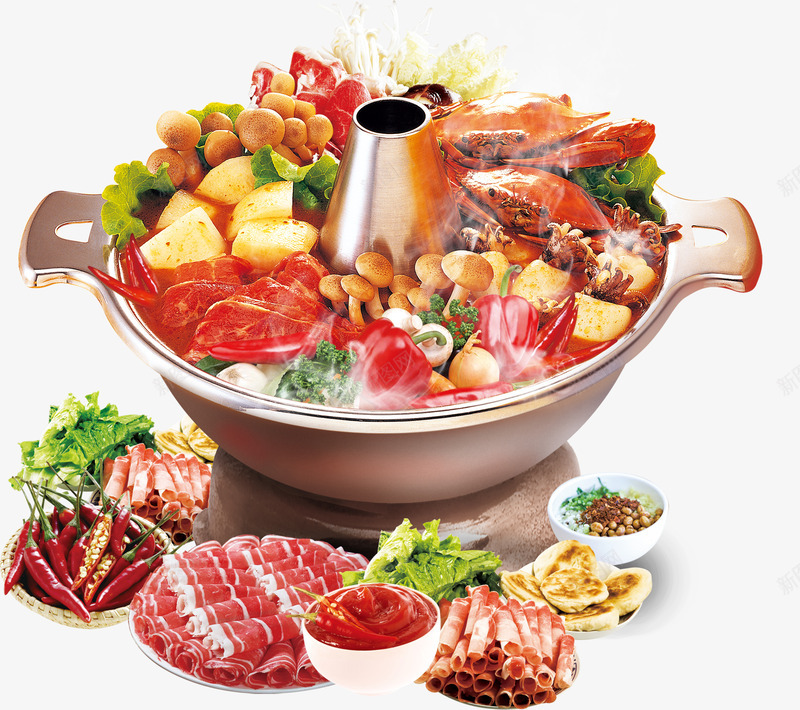 唯美火锅餐饮海鲜牛肉青菜png免抠素材_新图网 https://ixintu.com 唯美 海鲜 海鲜大咖 火锅 牛肉 青菜 餐饮