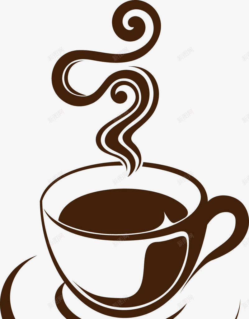 浓稠的咖啡png免抠素材_新图网 https://ixintu.com 上岛咖啡 休闲场所 咖啡 咖啡店 品牌咖啡 浓稠