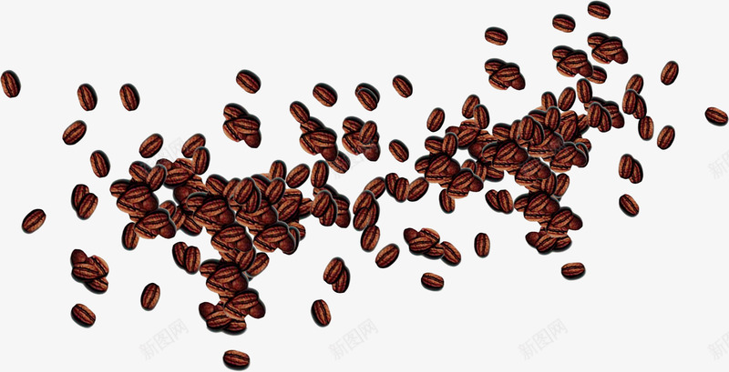 咖啡豆淘宝食品psd免抠素材_新图网 https://ixintu.com 咖啡豆淘宝素材食品