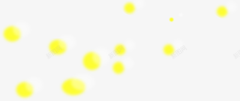 黄色圆点点缀节日png免抠素材_新图网 https://ixintu.com 圆点 点缀 素材 节日 黄色