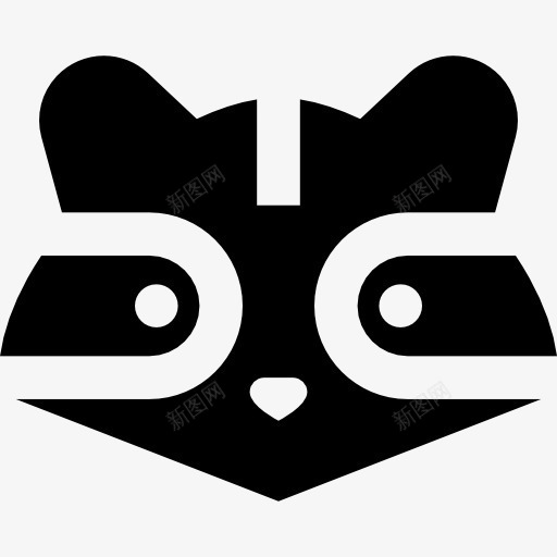 Raccoon图标png_新图网 https://ixintu.com 动物 哺乳动物 浣熊 美国 野生 野生动物