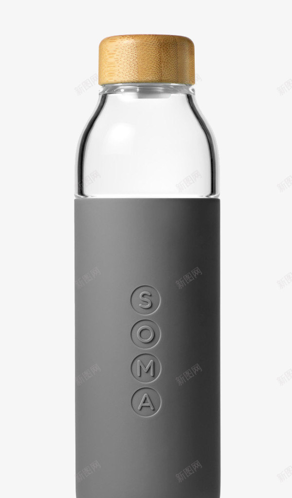黑色的瓶子psd免抠素材_新图网 https://ixintu.com 大气 有特色 瓶子 简约 精简 精致 黑色