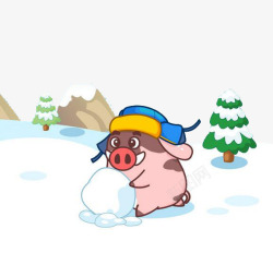 冬天雪地素材