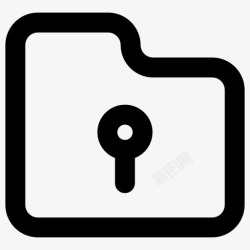 安全档案封皮文件夹图标高清图片